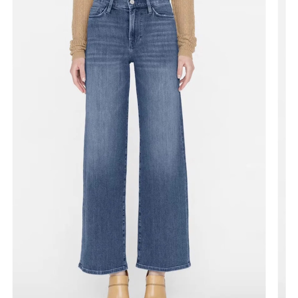 Frame denim slim palazzo